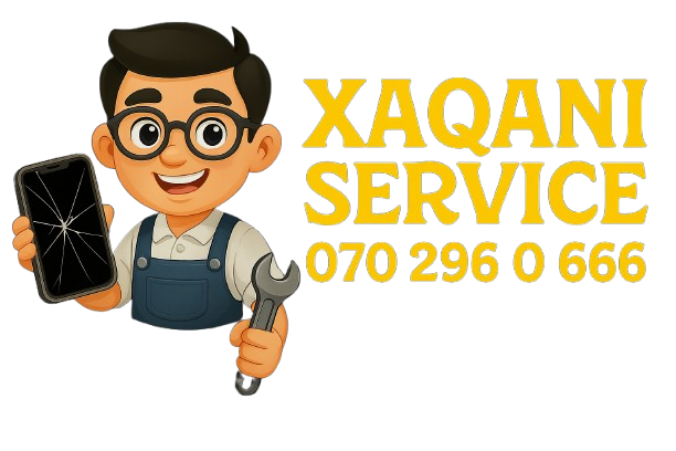 Xaqani Service Loqosu - Mobil Təmir Brendi